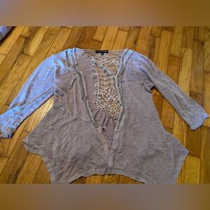 Living Doll baby pink Cardigan with Lace Detail